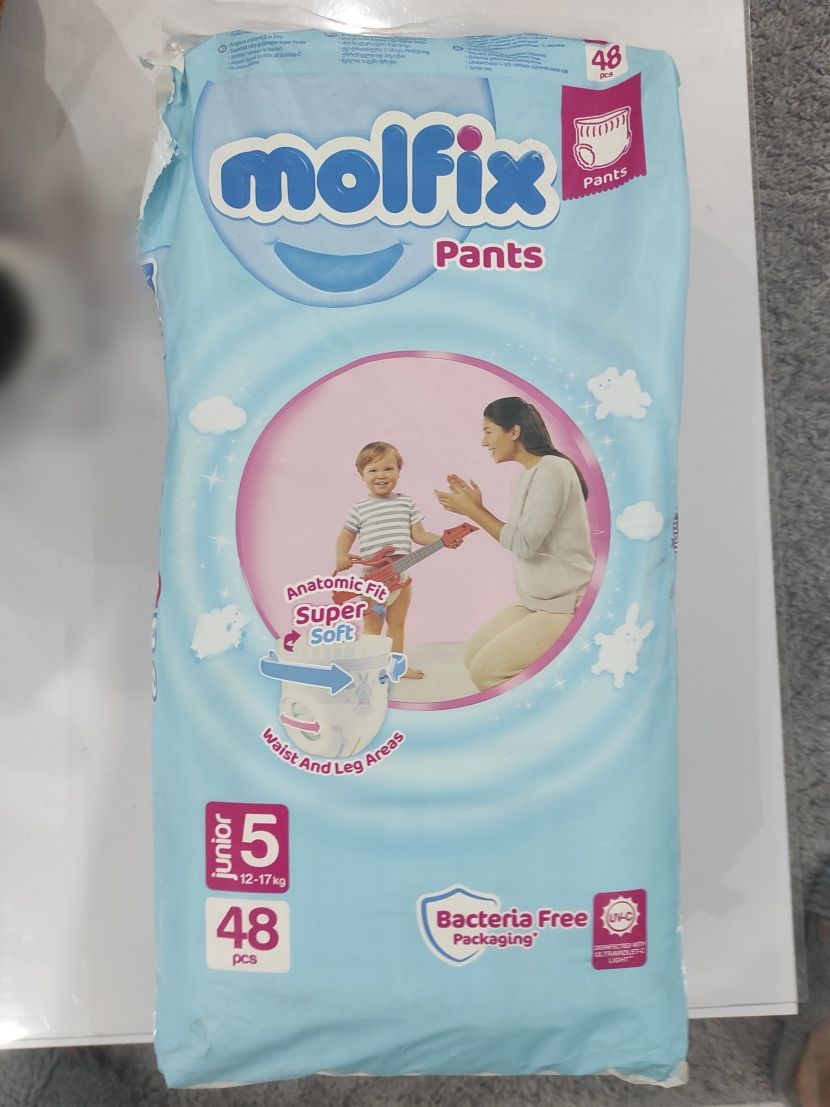 Підгузки Molfix pants 5 / трусики / підгузники / памперси