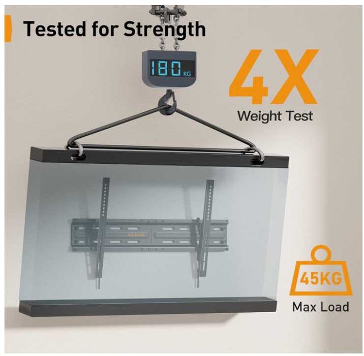 Regulowany chwyt do TV Perlegear PGLT4 37-82", do 45kg