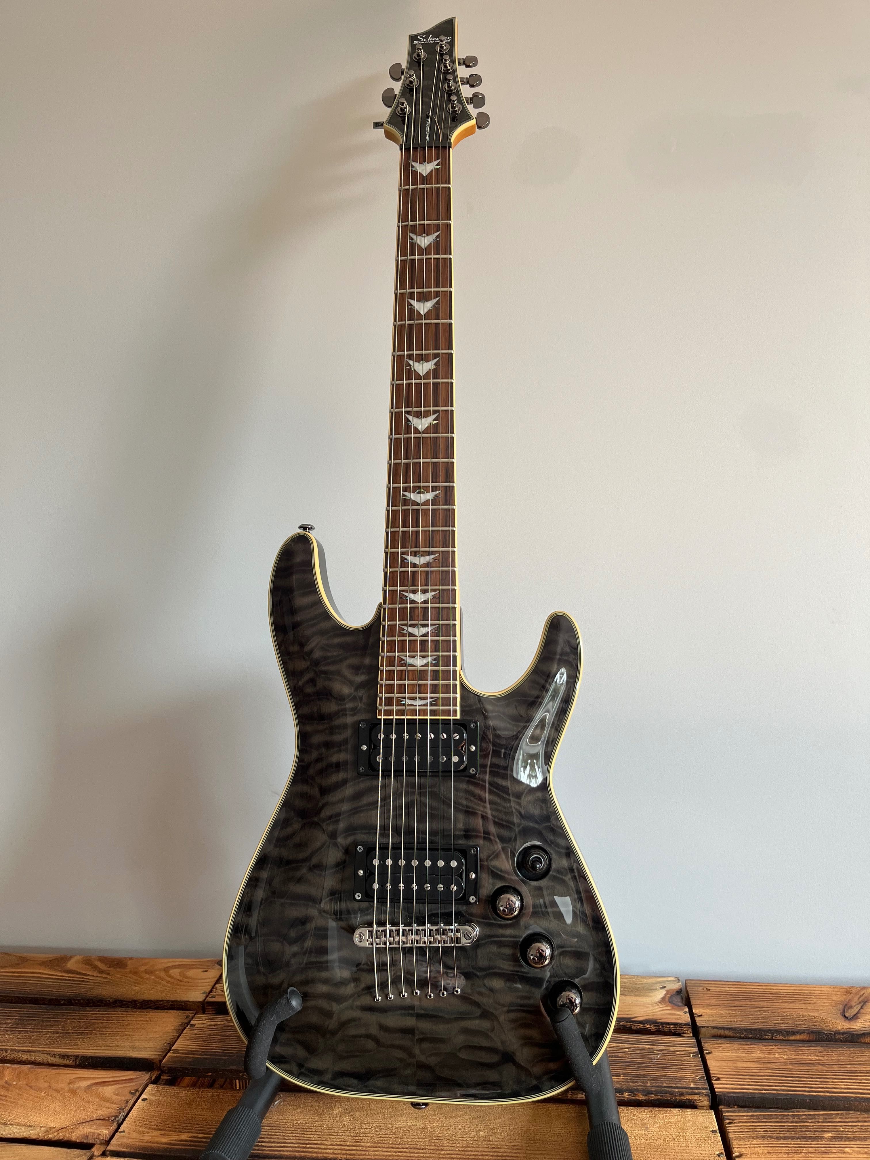 Schecter Omen 7 Extreme - Seymour Duncan Sentient / Nazgul