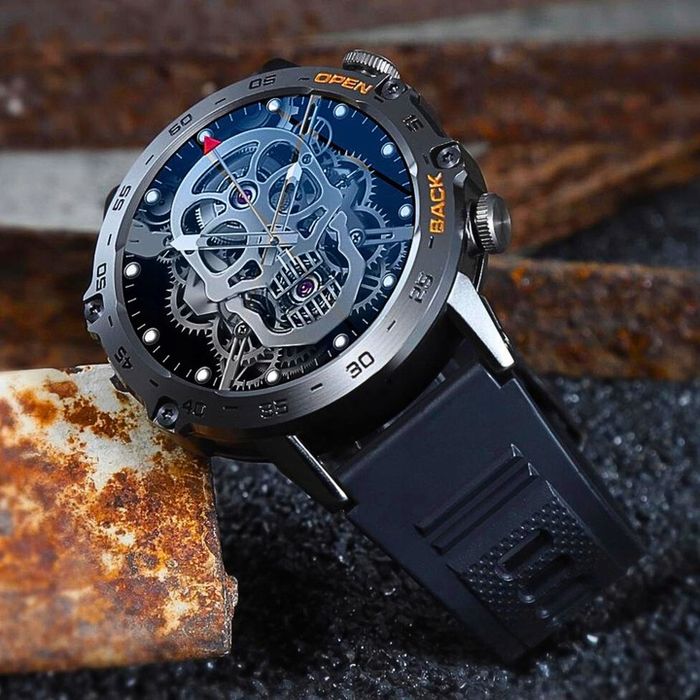 Smartwatch Męski Zegarek K52 360x360 Rozmowy Menu Pl Wodoodporny Sport