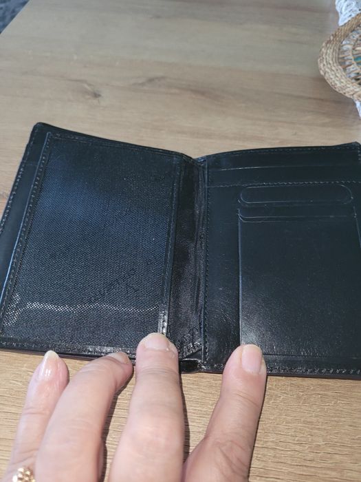 Męski portfel w kolorze brazowym