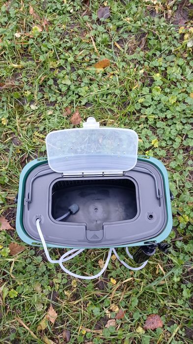 Канна для живца CARP ZOOM 7 литров (з компресором від Повербанка