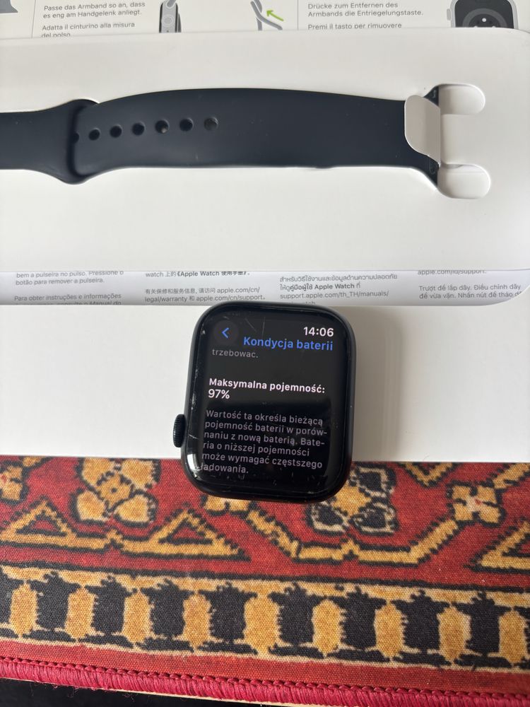 Zegarek apple watch series 9 45mm