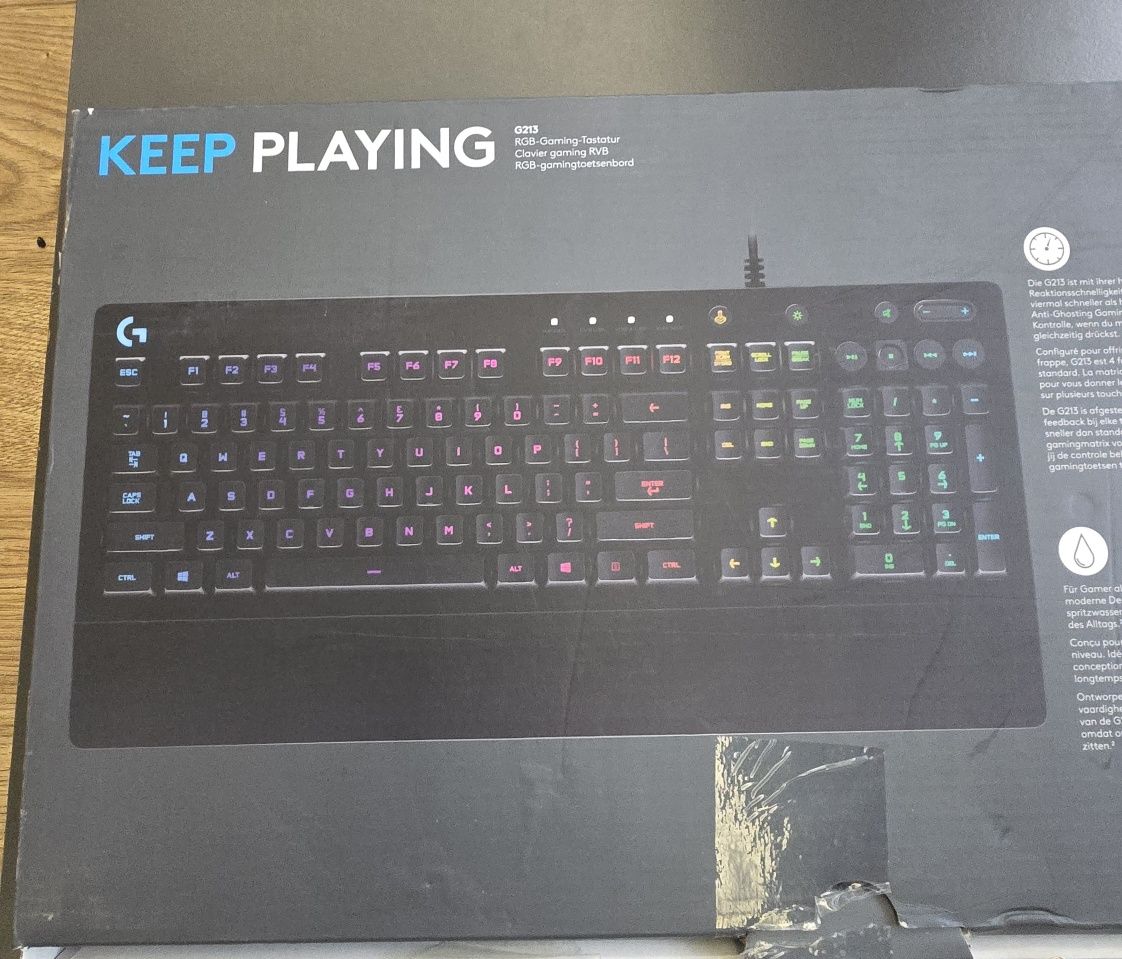 Nowa Klawiatura Logitech G213