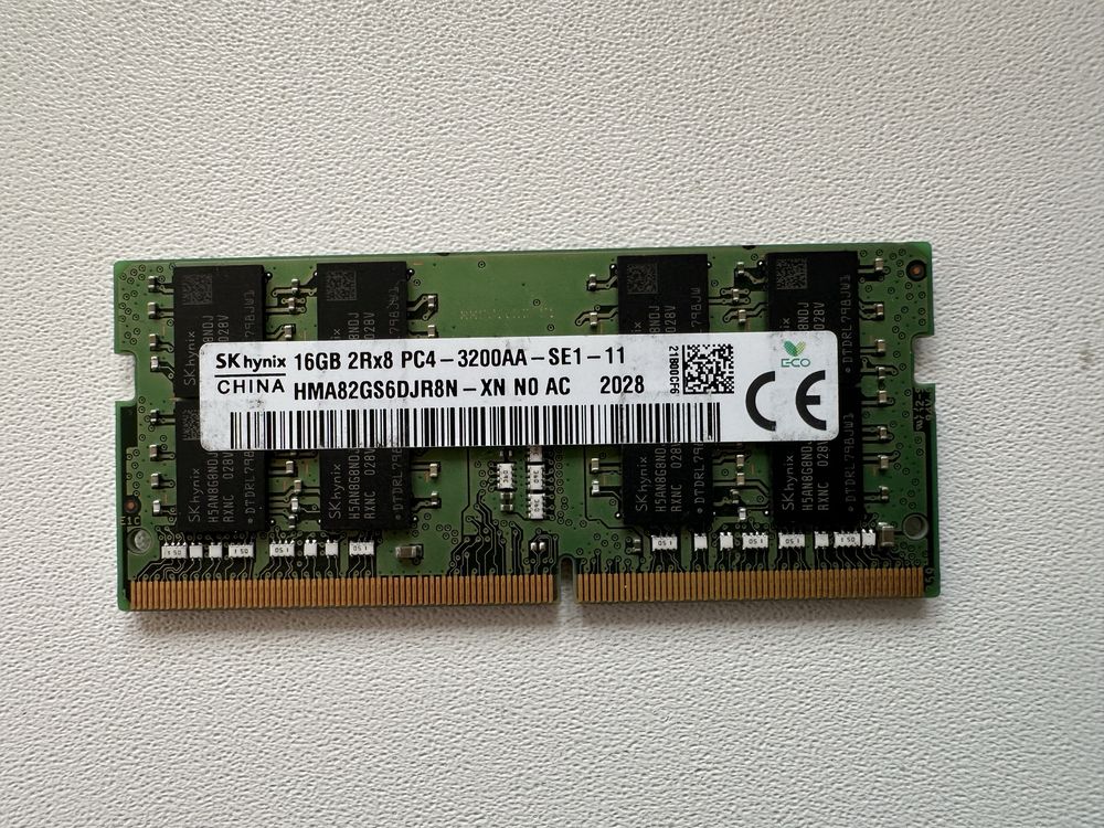 Оперативна память для ноутбука DDR3 DDR4 4-8-16Gb
