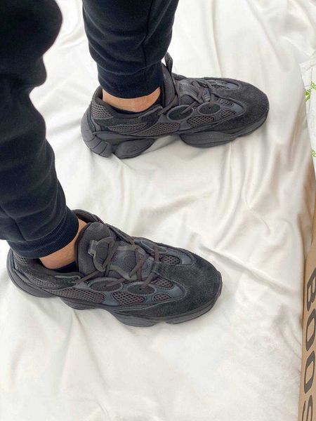 Кросівки Adidas Yeezy Boost 500 Black premium
