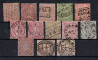Niemcy. Stare znaczki, zestaw 2