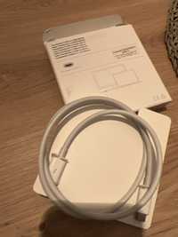 Kabel Apple USB-C thunderbolt 3 dlugosc 0,8 m
