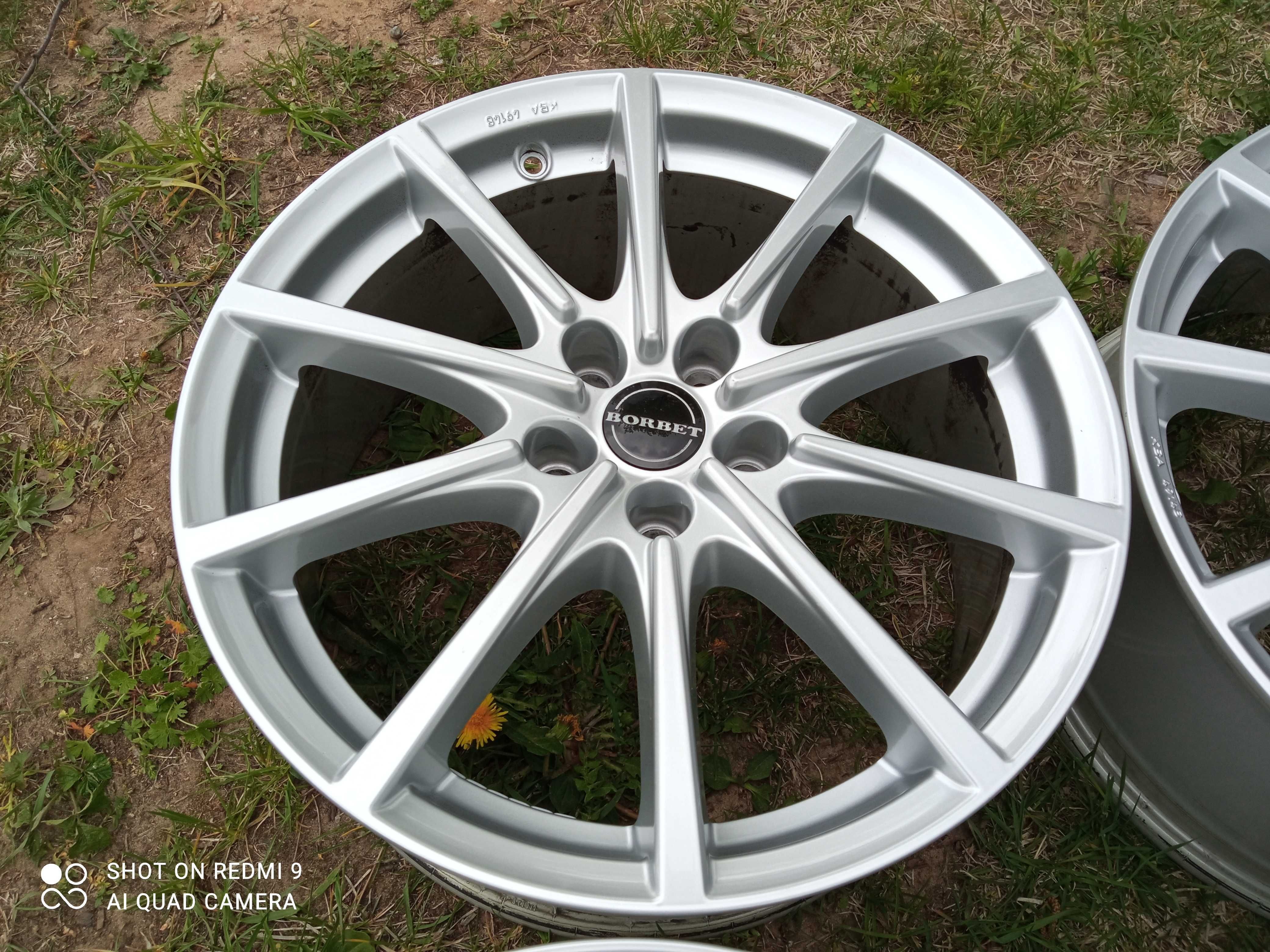 Felgi Borbet 18cali 5x115 et48 8J Opel Astra Insignia Zafira