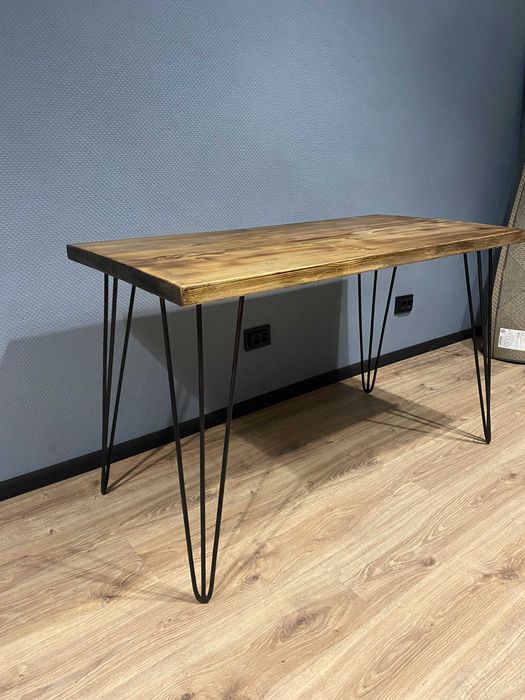 Лофт стол , стол деревянный, стол массив , стол кухонный