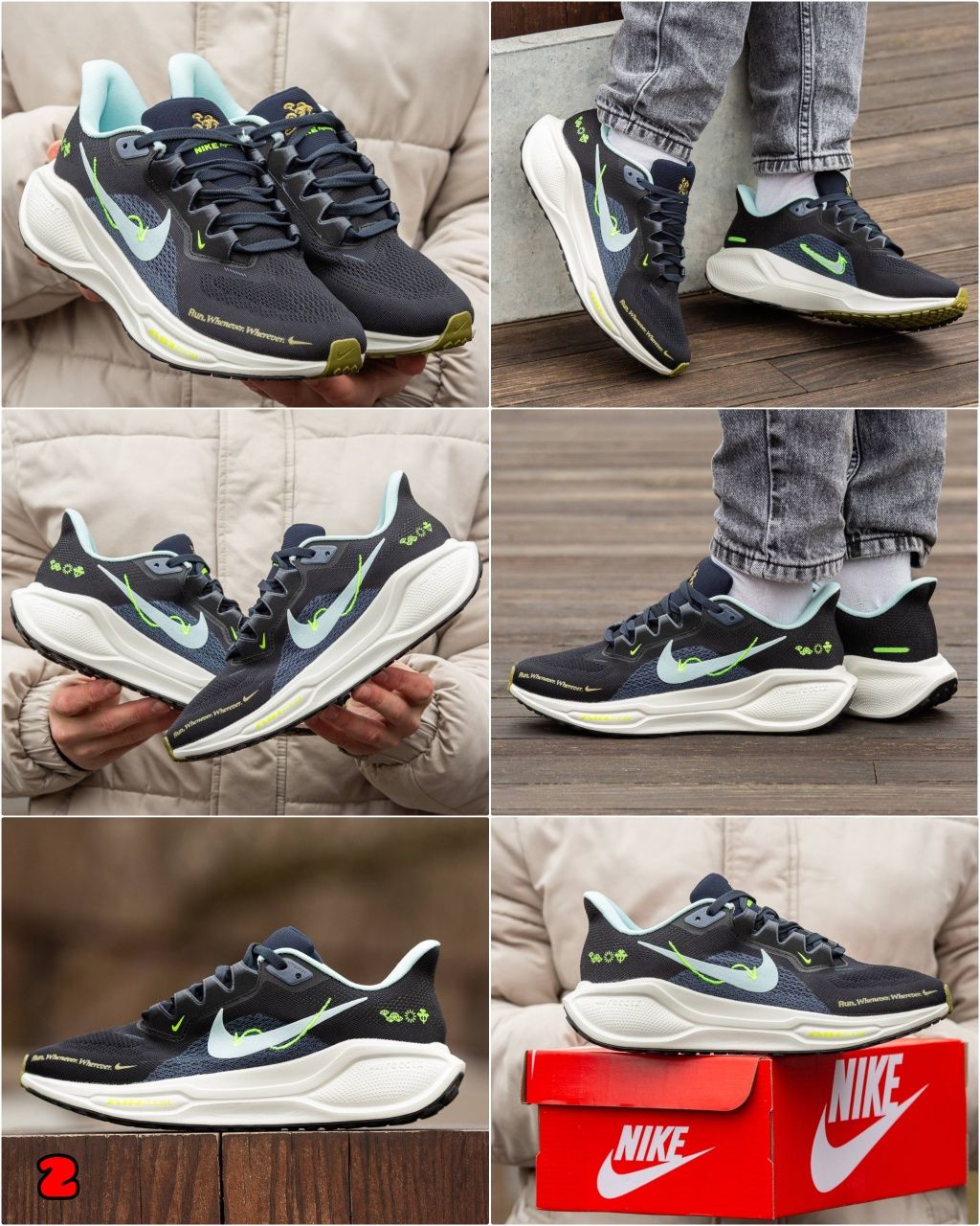 БЕЗ ПЕРЕДПЛАТИ‼️ Кросівки Nike Air Zoom Pegasus 41 / 40-45, ПРЕМІУМ