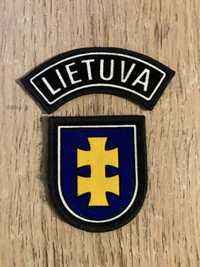 Naszywka policyjna litewskiej policji