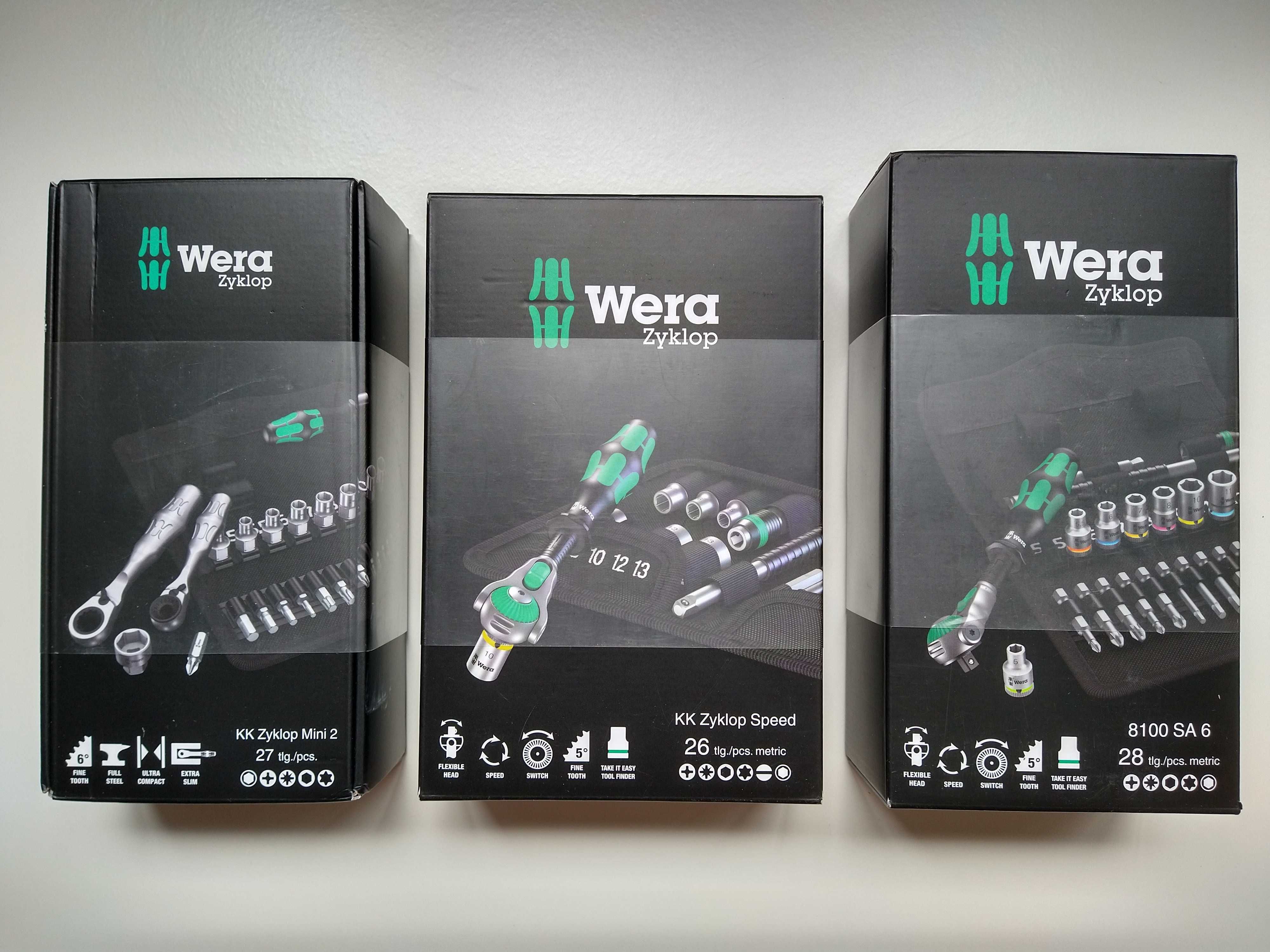 Набор инструментов Wera Zyklop 8100 SA6/ Zyklop Mini 2 / MS1