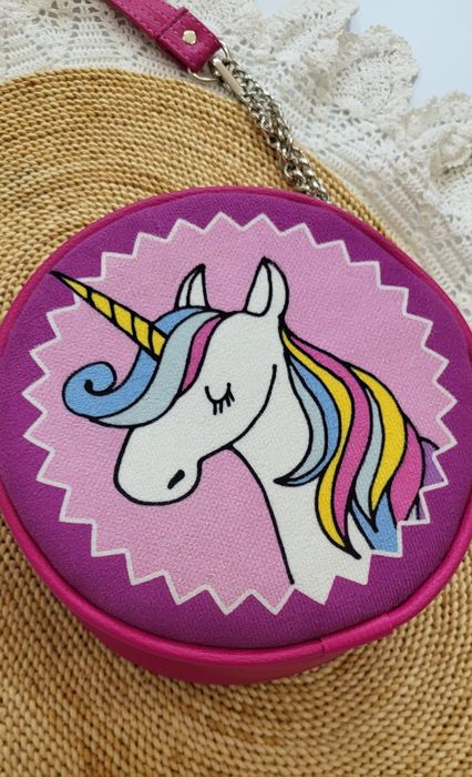 Сумка кругла єдиноріг