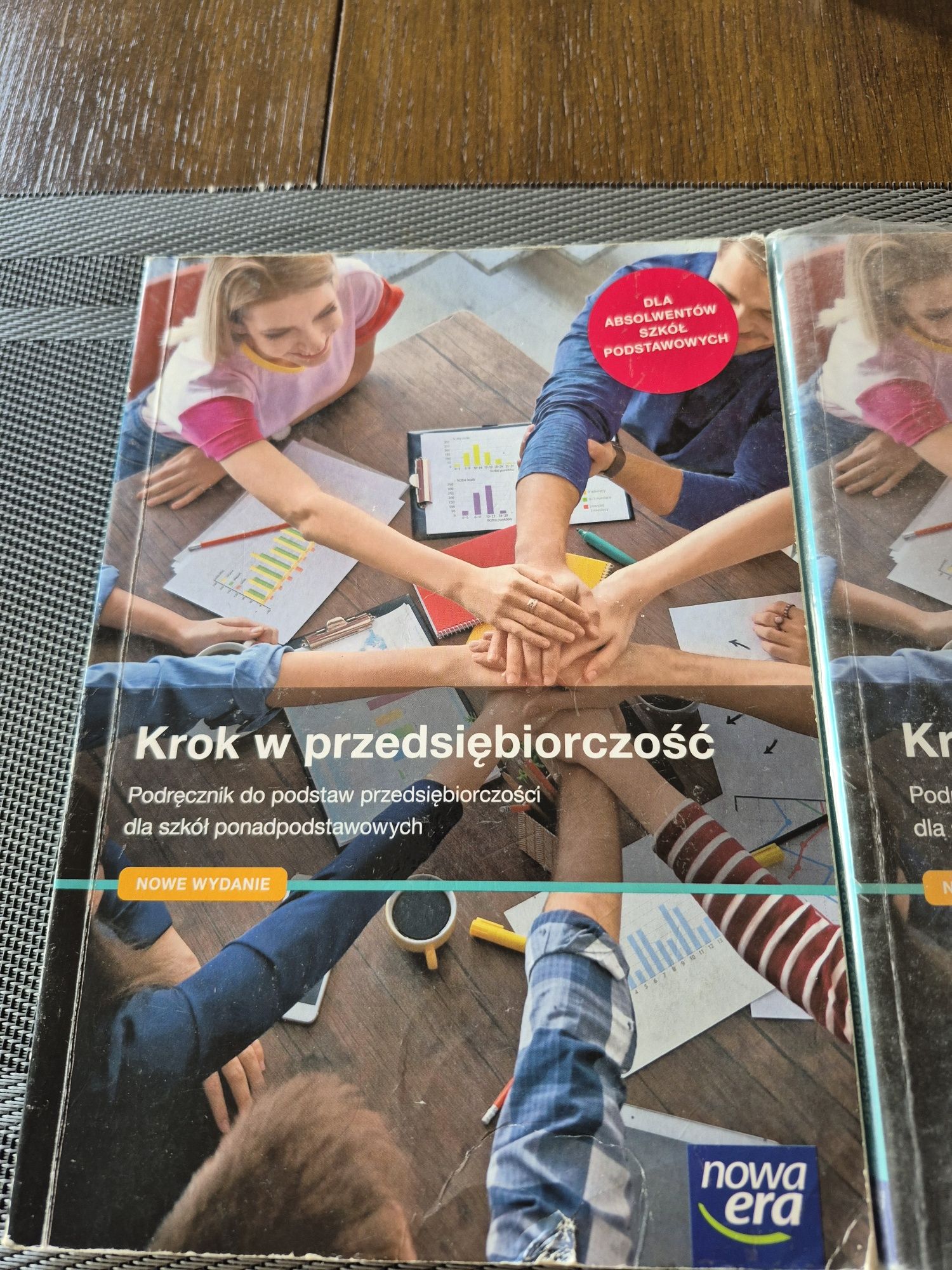 Ksiazka Krok w przedsiębiorczość  liceum ogólnokształcące I technikum