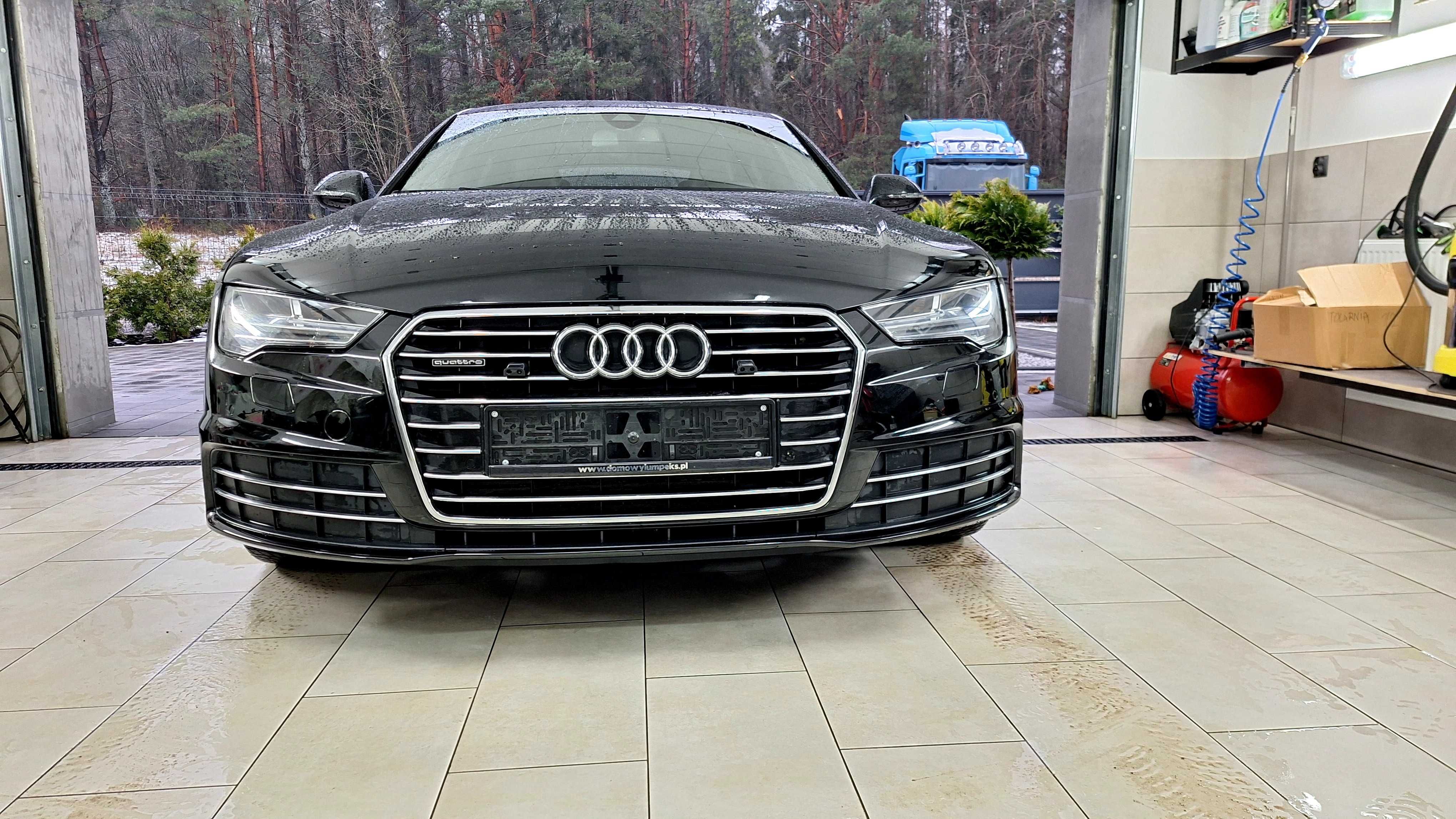 Zderzak przedni audi a7 lift 4g8 ly9t idealny bez lakierowania