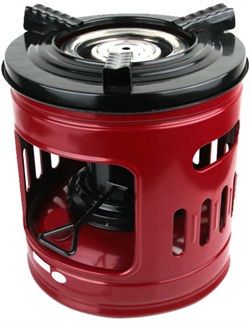 Fogão de Querosene PANDA STOVES Tamanho: 22 x 22 x 24,5 cm vermelho