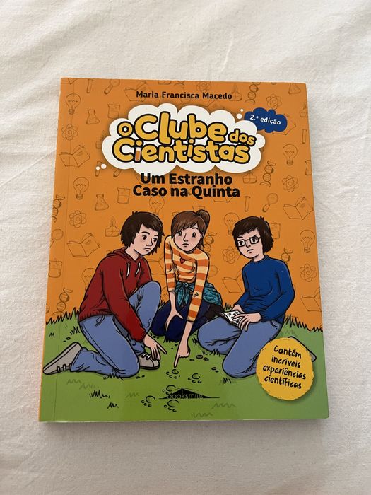 Livro O Clube Dos Cientistas Um Estranho Caso Na Quinta 2.ª Edição