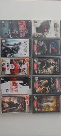Jogos e filmes PSP