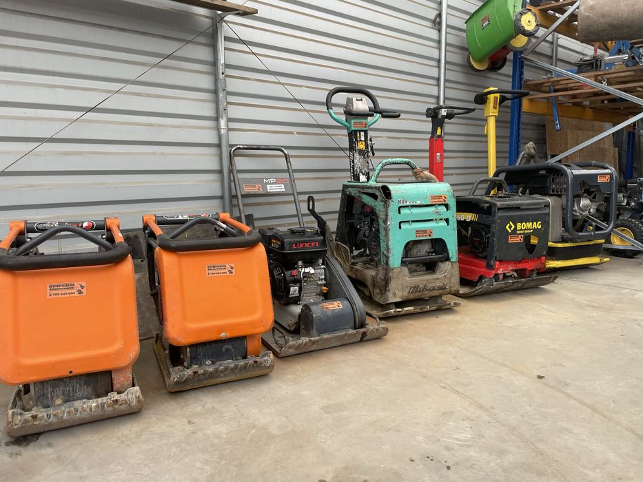 Laweta przyczepka zageszczarka mini koparka wynajem