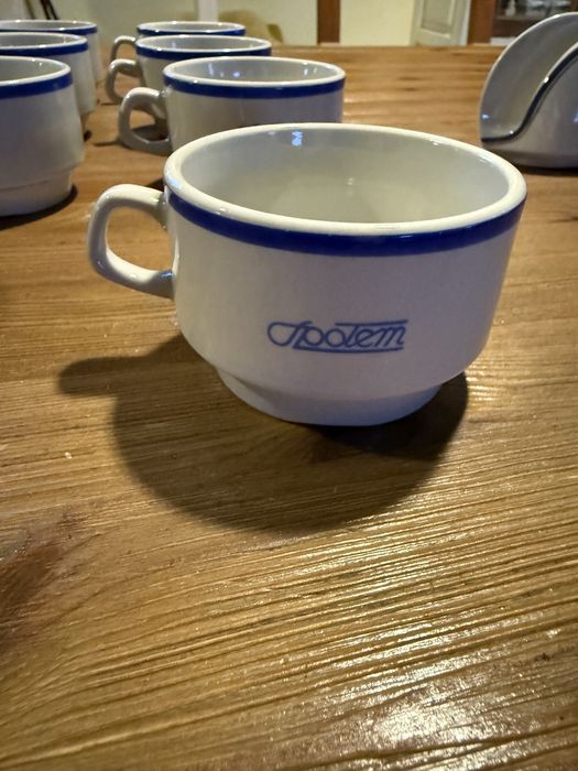 Filiżanka barowa Lubiana Społem PRL 1 szt