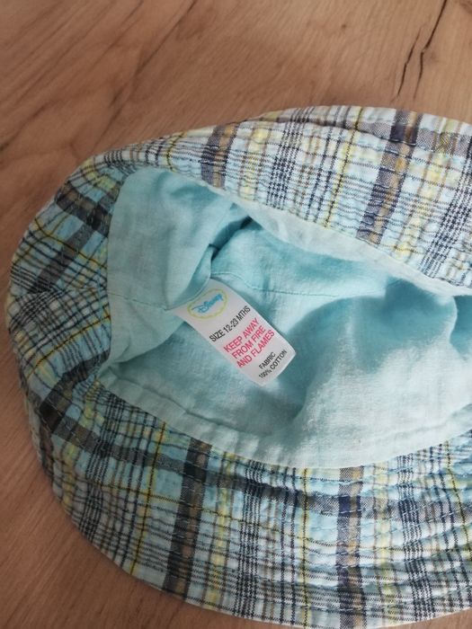 Kapelusz letni bawełniany, czapka z daszkiem 12-23 Tygrysek Kubuś