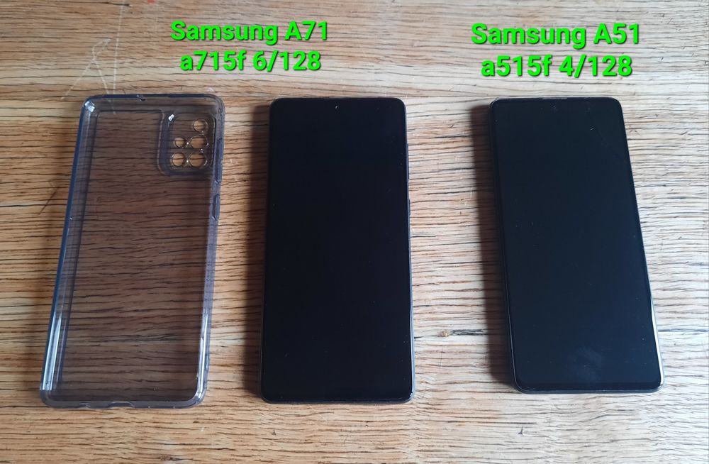 Samsung A71 a715f/ds 6/128 та Samsung A51 a515f 4/128