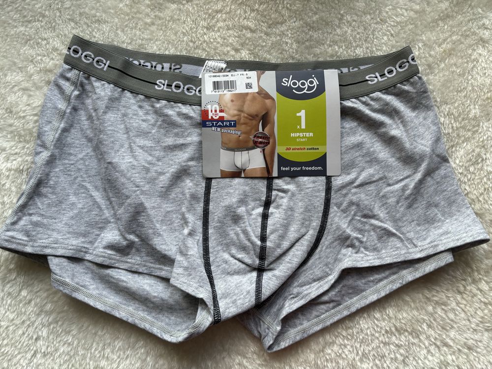 Sloggi by Triumph bokserki meskie szare rozmiar XL men start Hipster