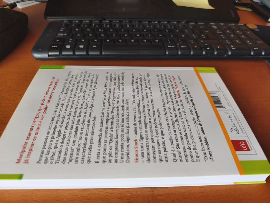 Livro "Primeiro pergunte porquê" do Simon Sinek