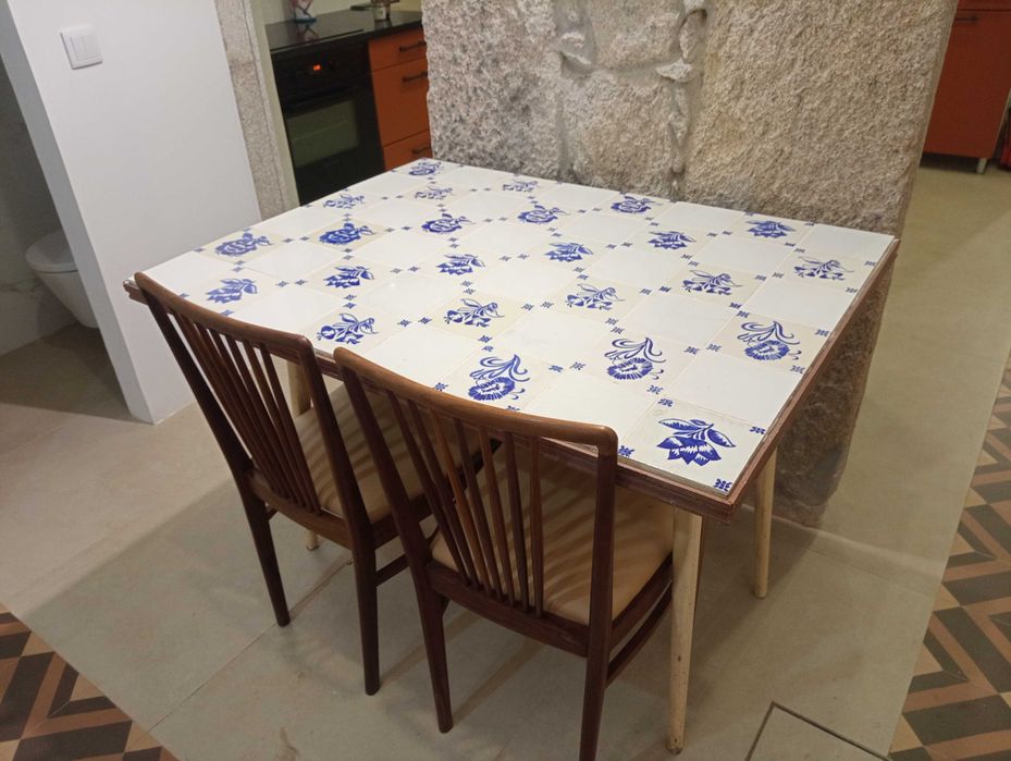 Mesa refeições vintage