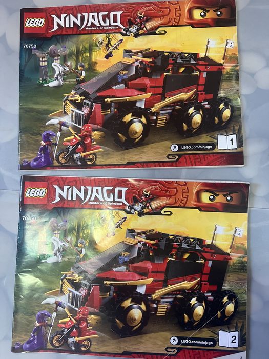 Лот книг  lego ninjago
