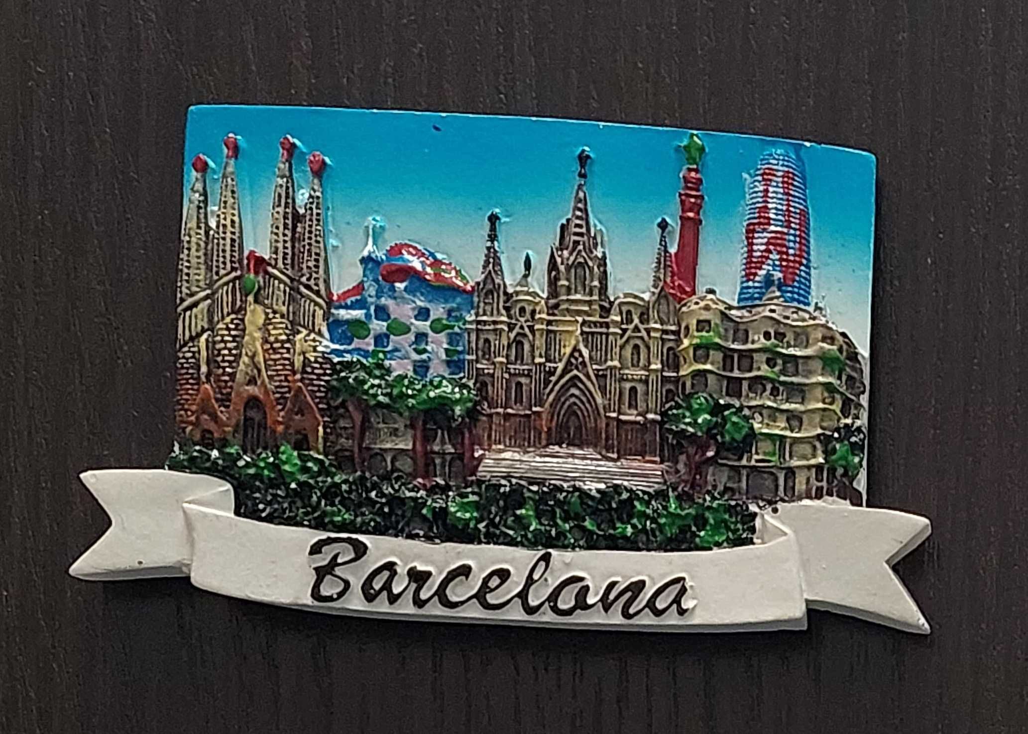 Magnes na lodówkę - Hiszpania, Barcelona nr 1 M021