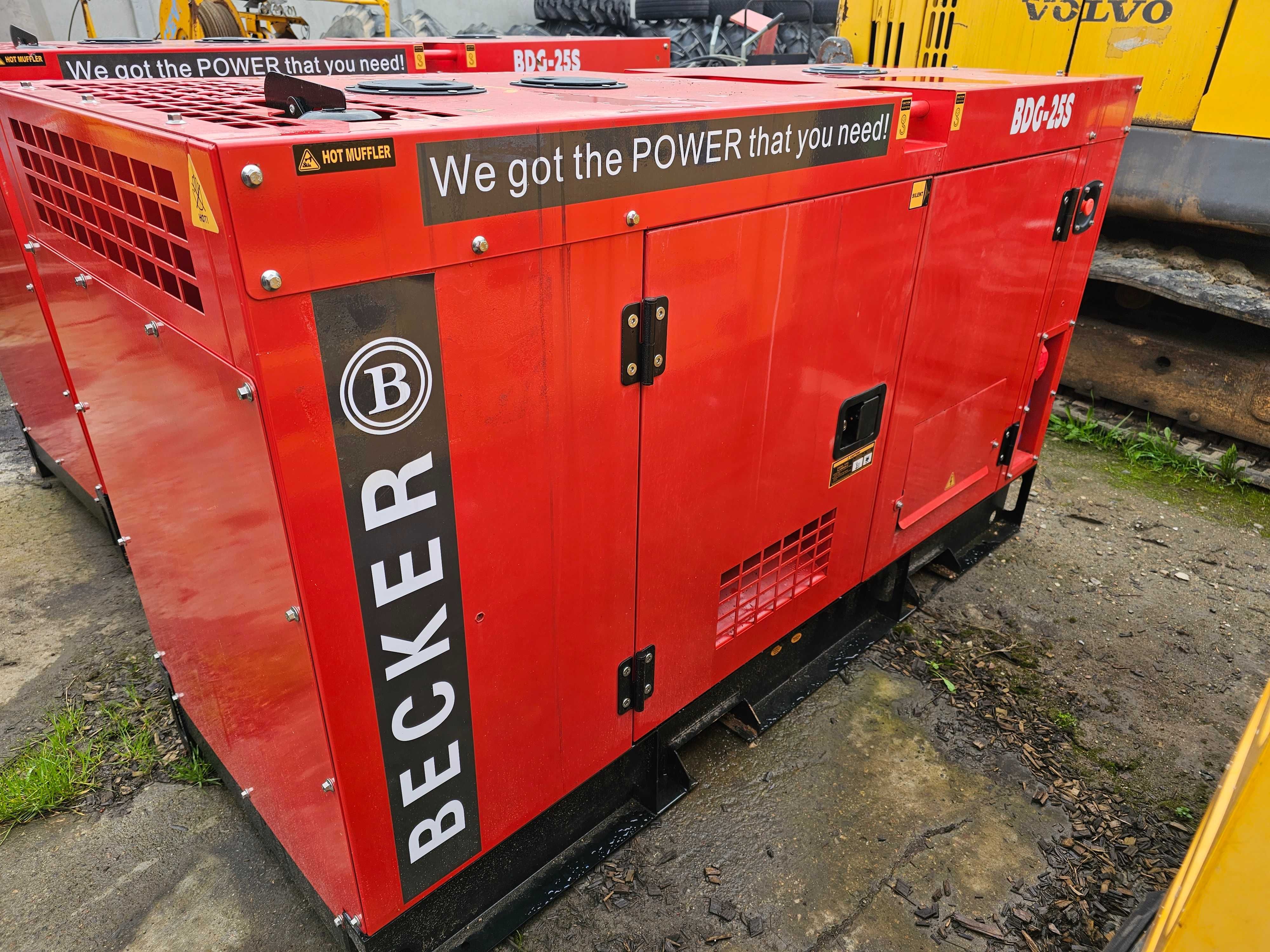 agregat becker  25kva