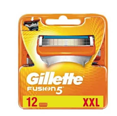 Gillette fusion zapasowe  ostrza 12 szt Oryginalne NIEMCY