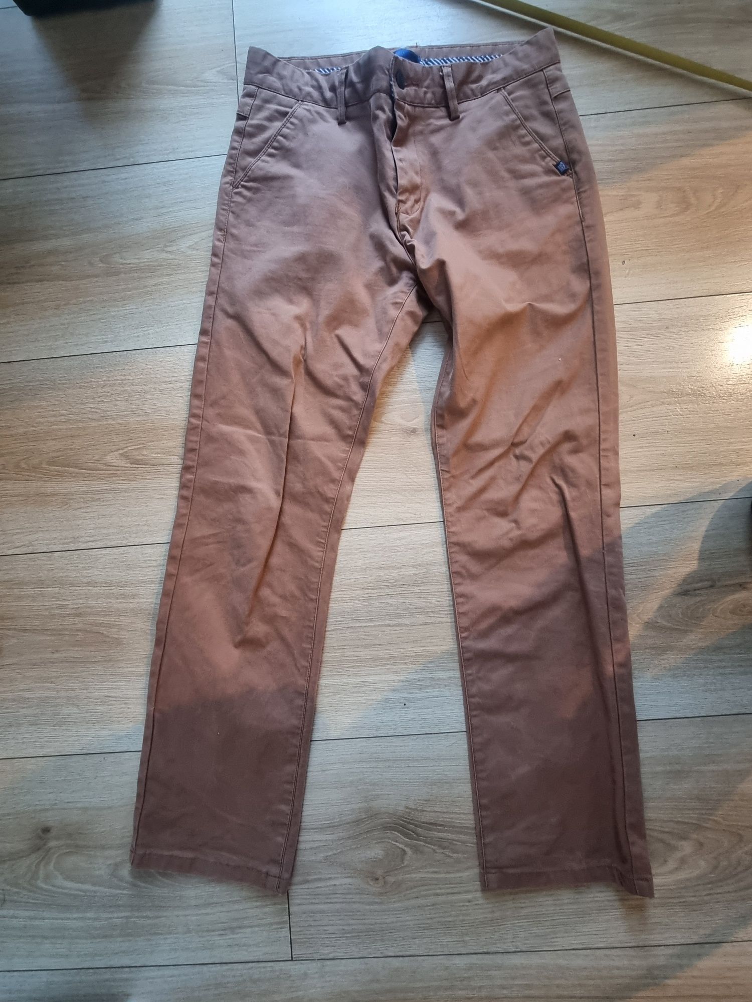 Eleganckie spodnie męskie Discrete denim coulture  M w33 l34