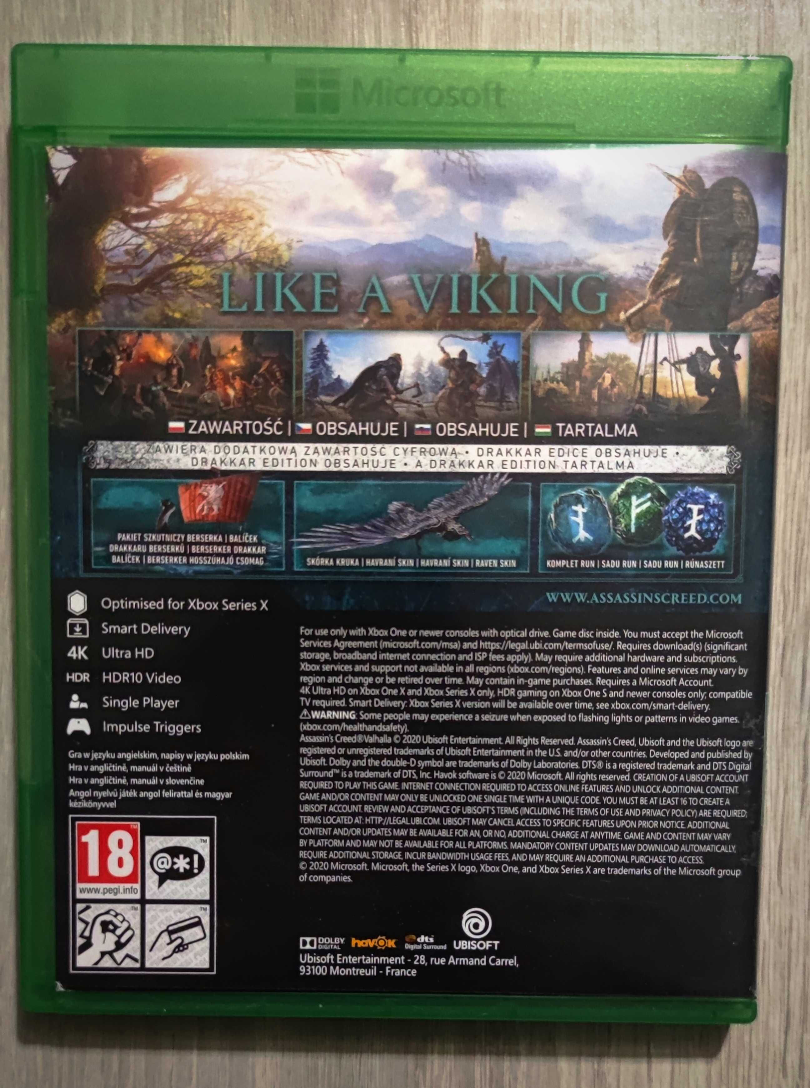 Assassin's Creed valhalla xbox