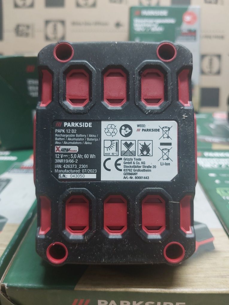 PARKSIDE® Аккумулятор 12 V, PAPK 12 D2 , 5 Ач
3/3