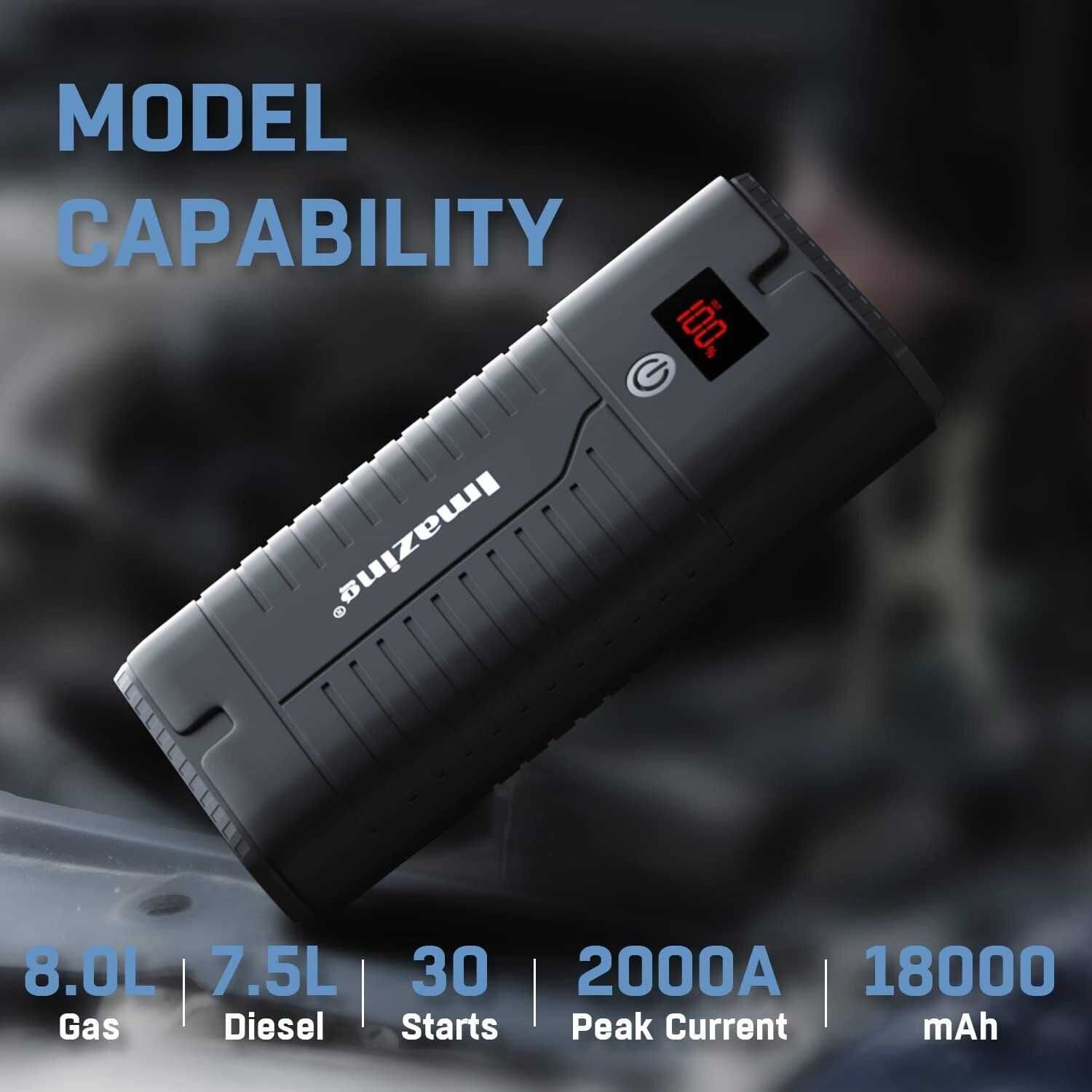 Зарядная станция, Пусковое устройство, Powerbank, Jump Starter