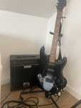Gitara elektryczna i wzmacniacz