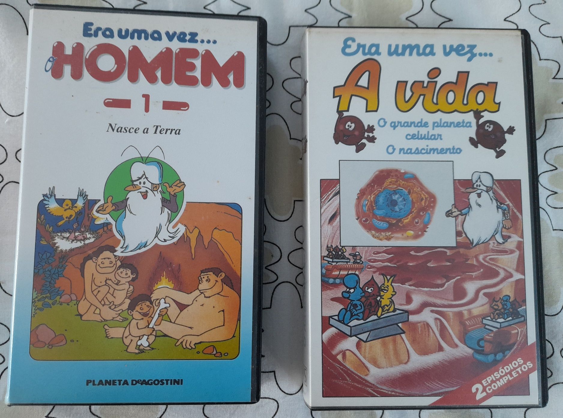 CONJUNTO de Cassetes VHS de filmes de animação