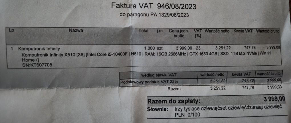 Komputronik Infinity X510