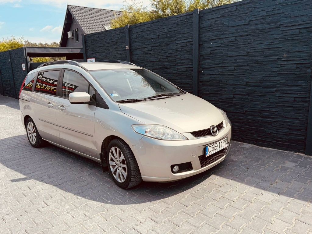Mazda 5 •2008r• 2.0D 7-Osobowy Sprawna klima
