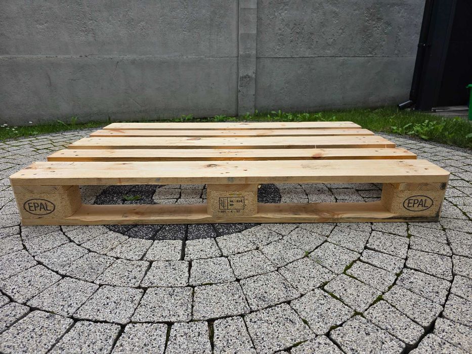 Sprzedam palety 120x80 EURO fumigowane IPPC, stan bardzo dobry / 6szt