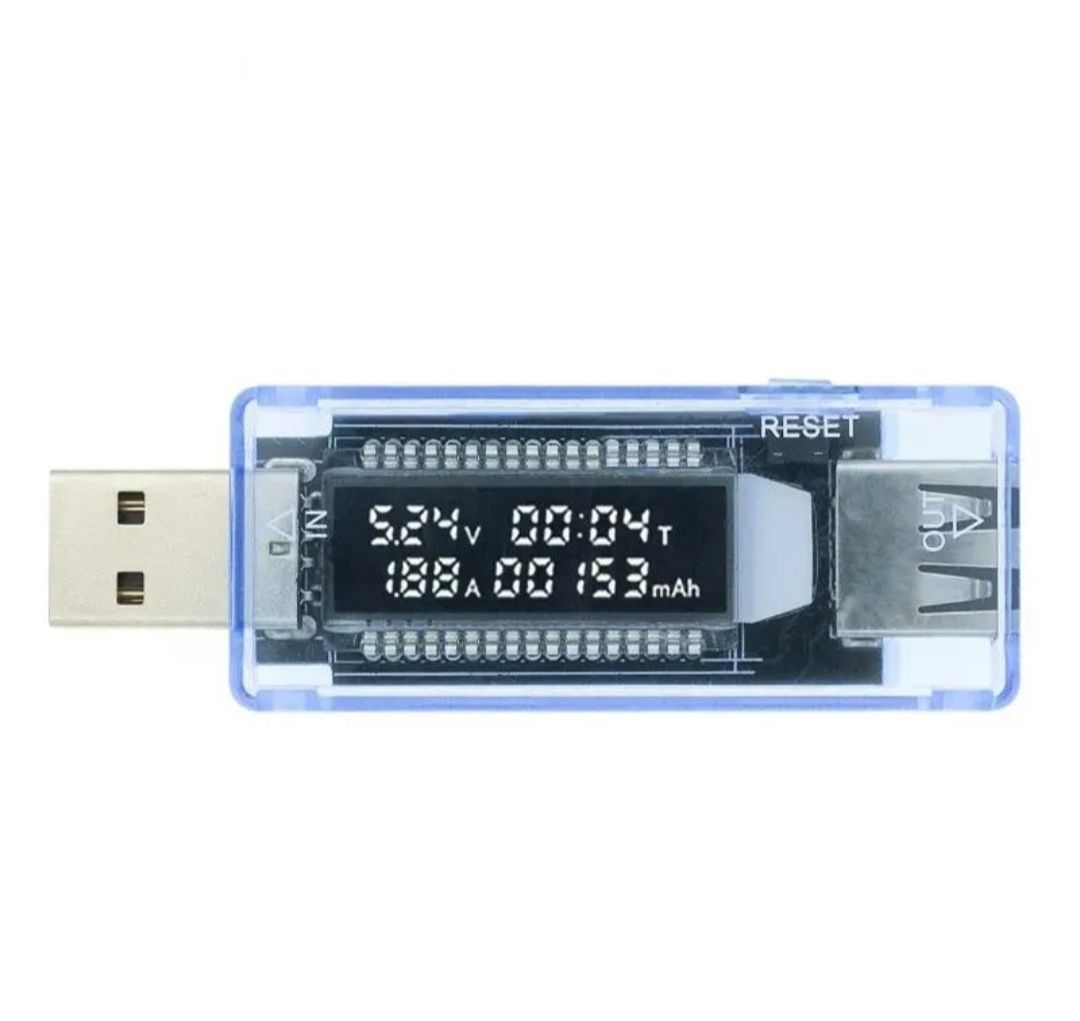 Miernik cyfrowy USB tester napięcia