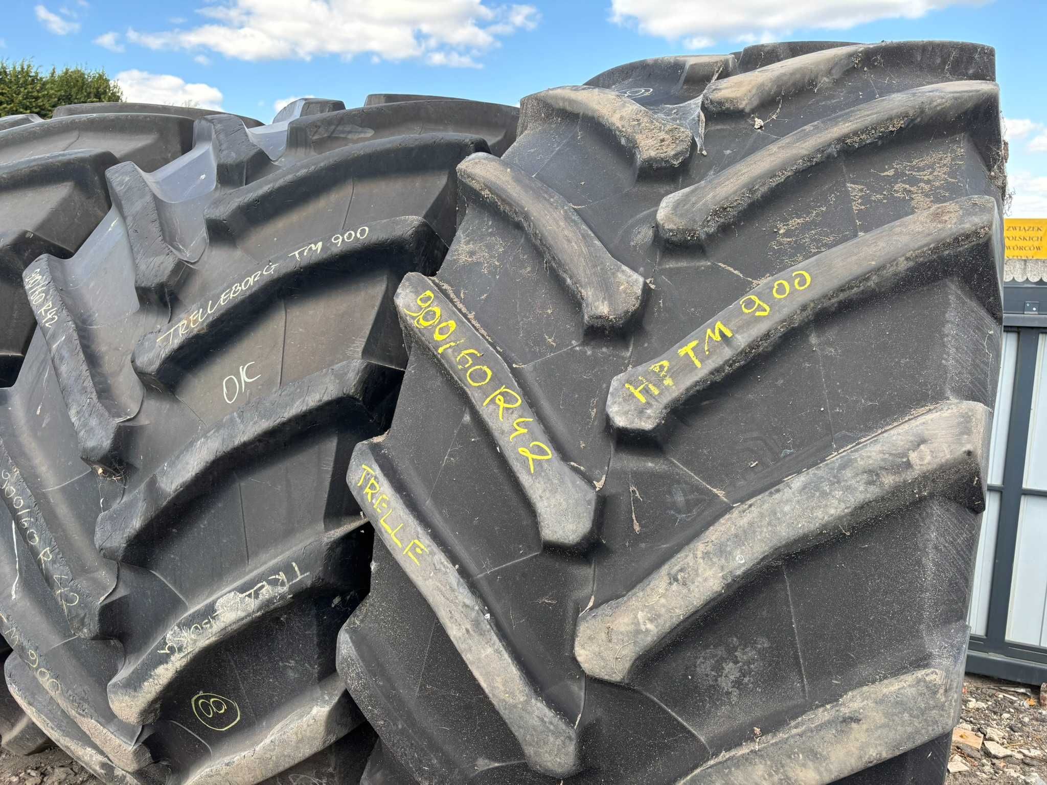 Opona Opony Rolnicze 900/60R42 TRELLEBORG TM900 HIGH POWER 180 D (80%)