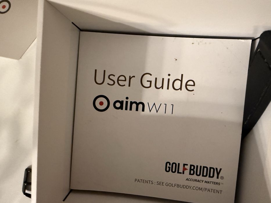 Relogio Watch GOLFBUDDY aim W11 GPS Golf