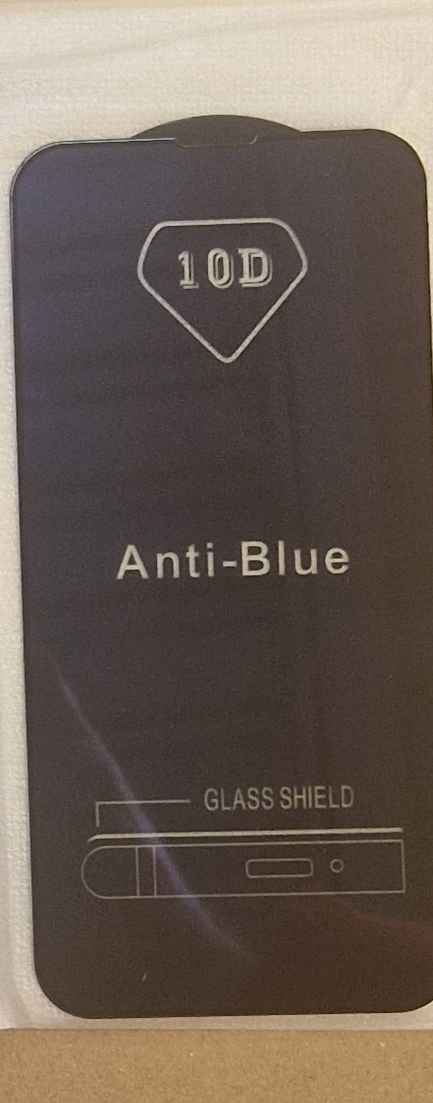 Hartowane szkło Anti-Blue Full Glue do Iphone 15 Plus/15 Pro Max