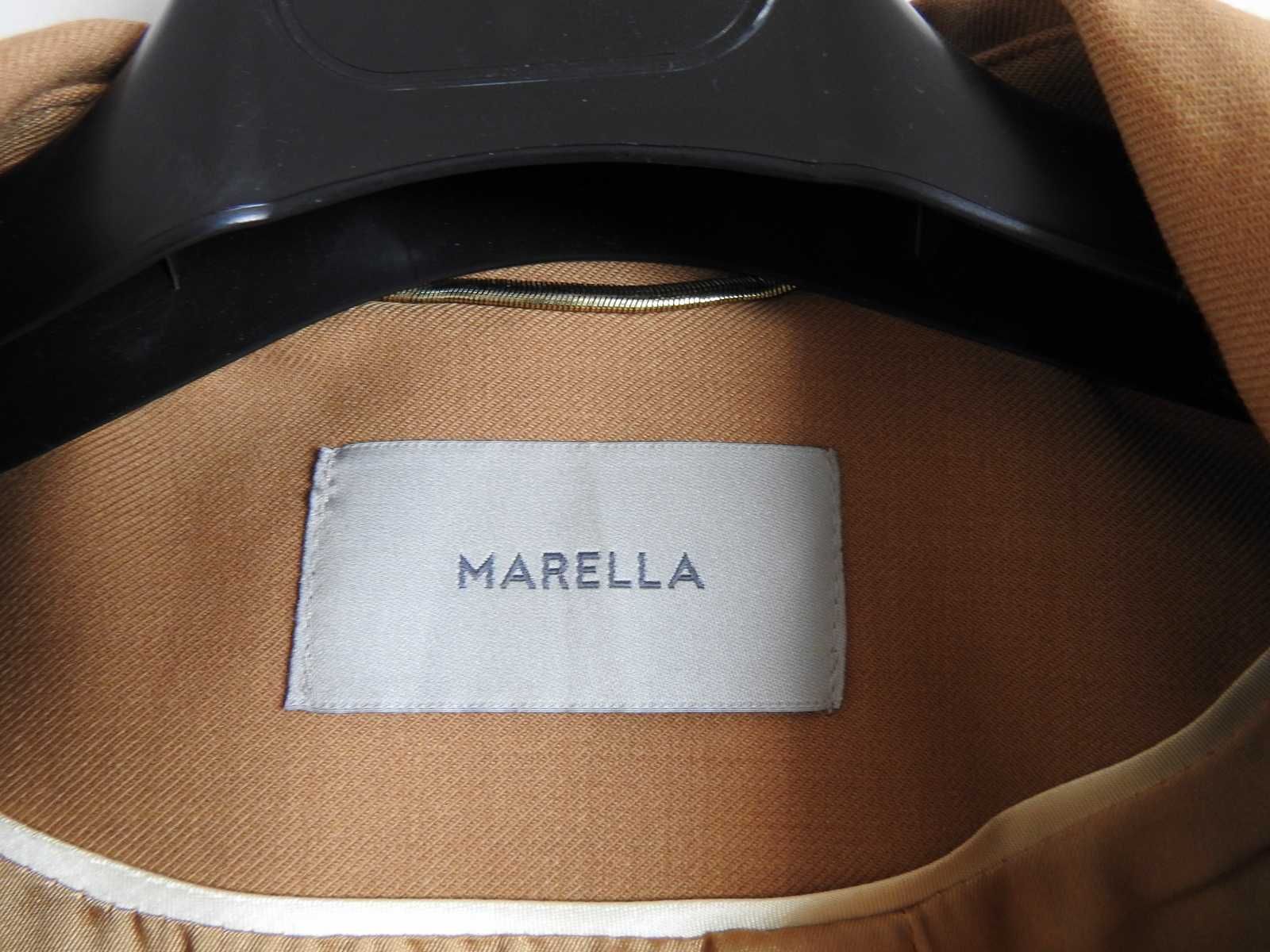 Marella wełniany kostium garsonka spodnium  M 38 maxmara Max Mara