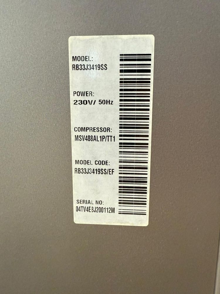 Sprzedam Lodowkę z Zamrażalnikiem Firmy Samsung