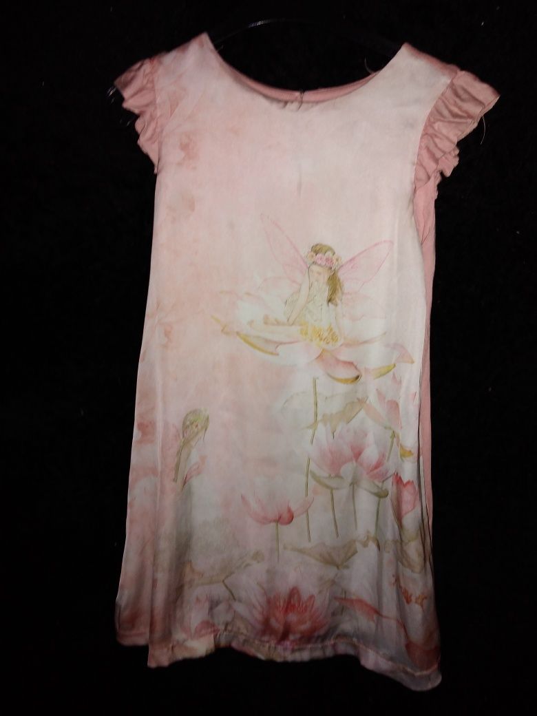 Vestido menina 5-6 anos oferta de portes